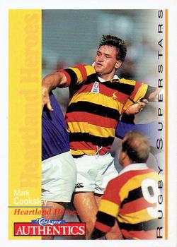 1995 Card Crazy Authentics Rugby Union NPC Superstars #33 Mark Cooksley Front
